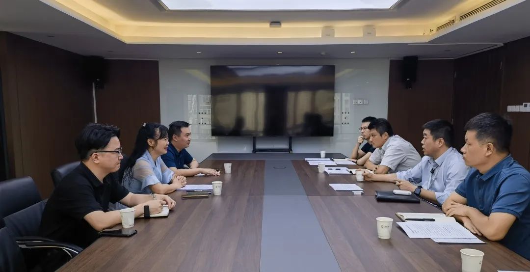 公司與經(jīng)開渭北發(fā)展集團(tuán)、渭北建設(shè)集團(tuán)座談交流