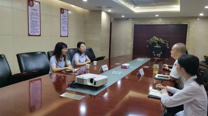審計部與公司招標(biāo)代理機(jī)構(gòu)西北（陜西）國際招標(biāo)有限公司交流座談 
